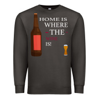 Smoke HOME IS WHERE THE WINE IS Premium Sweatshirt - Bettercallsaul