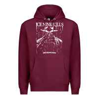 Burgundy Ice Nine Kills Premium Hoodie - linhVisuals