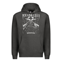 Charcoal Heather Ice Nine Kills Premium Hoodie - linhVisuals