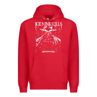 Red Ice Nine Kills Premium Hoodie - linhVisuals