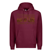 Burgundy grand canyon Premium Hoodie - linhVisuals