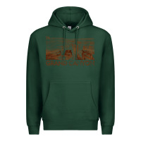 Sports Green grand canyon Premium Hoodie - linhVisuals