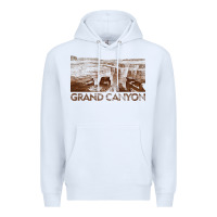 White grand canyon Premium Hoodie - linhVisuals