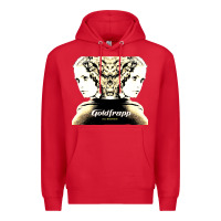 Red felt montain goldfrapp Premium Hoodie - linhVisuals