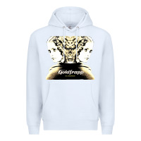 White felt montain goldfrapp Premium Hoodie - linhVisuals