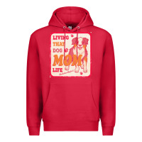 Cardinal australian shepherd mom t  shirt living that dog mom life australian s Premium Hoodie - linhVisuals