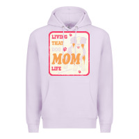Lilac australian shepherd mom t  shirt living that dog mom life australian s Premium Hoodie - linhVisuals