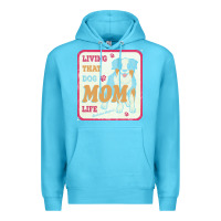 Ocean Blue australian shepherd mom t  shirt living that dog mom life australian s Premium Hoodie - linhVisuals