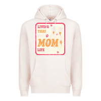 Pale Pink australian shepherd mom t  shirt living that dog mom life australian s Premium Hoodie - linhVisuals