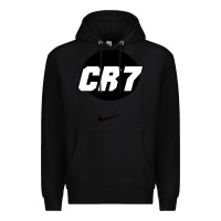 Black Cristiano CR7 Premium Hoodie - linhVisuals