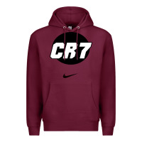Burgundy Cristiano CR7 Premium Hoodie - linhVisuals