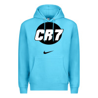 Ocean Blue Cristiano CR7 Premium Hoodie - linhVisuals