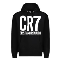 Black Cristiano CR7 Premium Hoodie - linhVisuals