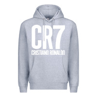 Heather Grey Cristiano CR7 Premium Hoodie - linhVisuals
