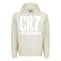 Oatmeal Heather Cristiano CR7 Premium Hoodie - linhVisuals
