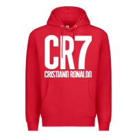 Red Cristiano CR7 Premium Hoodie - linhVisuals