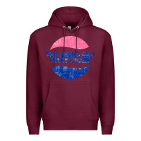Burgundy The Jesus And Marychain Premium Hoodie - linhVisuals