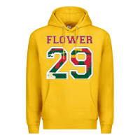 Lemon flower 29 wild goalie fleury minnesota pro ice hockey design Premium Hoodie - linhVisuals