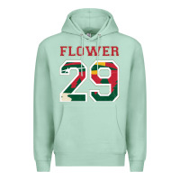 Seafoam flower 29 wild goalie fleury minnesota pro ice hockey design Premium Hoodie - linhVisuals