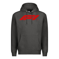 Charcoal Heather the official Premium Hoodie - linhVisuals