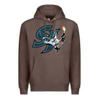 Coffee the barracuda san jose Premium Hoodie - linhVisuals