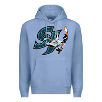 Colony Blue the barracuda san jose Premium Hoodie - linhVisuals