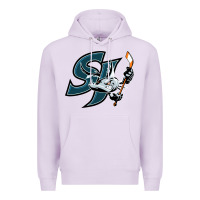 Lilac the barracuda san jose Premium Hoodie - linhVisuals