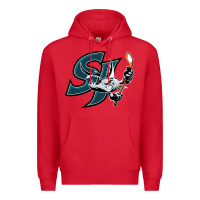 Red the barracuda san jose Premium Hoodie - linhVisuals
