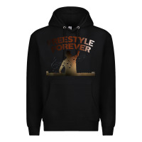 Black freestyle dj 80s electronic dance music great concert Premium Hoodie - linhVisuals