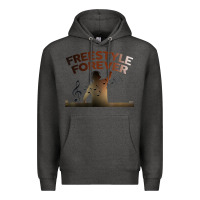 Charcoal Heather freestyle dj 80s electronic dance music great concert Premium Hoodie - linhVisuals
