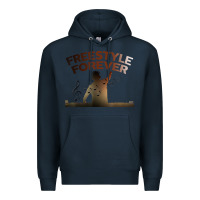 Navy freestyle dj 80s electronic dance music great concert Premium Hoodie - linhVisuals