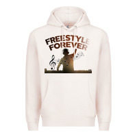 Pale Pink freestyle dj 80s electronic dance music great concert Premium Hoodie - linhVisuals