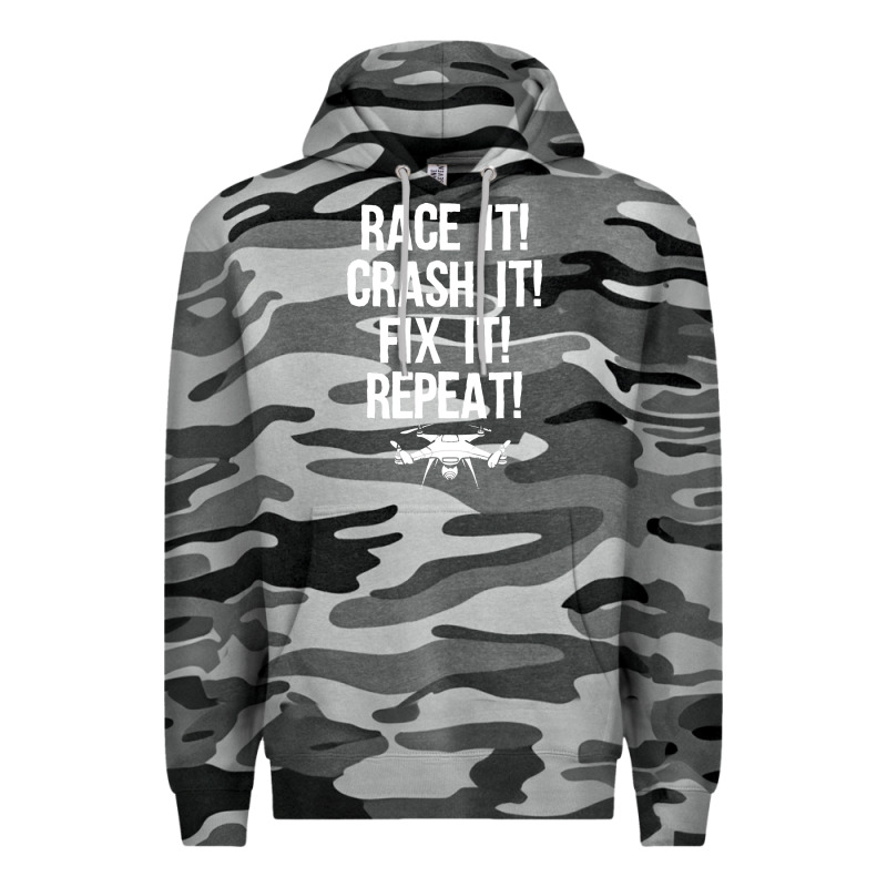 Funny Drone Racing Design Men Women Drone Pilot Rc Racers Premium Hoodie by linhVisuals | Teevron