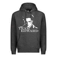 Charcoal Heather twilight bella jacob edward Premium Hoodie - linhVisuals