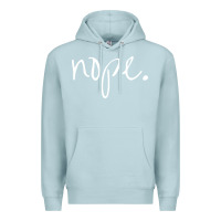 Blue Mist funny nope Premium Hoodie - linhVisuals