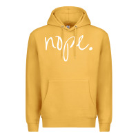 Mustard funny nope Premium Hoodie - linhVisuals