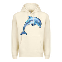 Sandshell dolphin Premium Hoodie - BarkalooDesign