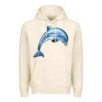 Tofu dolphin Premium Hoodie - BarkalooDesign