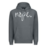 Rock funny nope Premium Hoodie - linhVisuals
