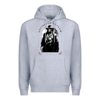 Heather Grey hunt showdown louisiana outlaw Premium Hoodie - linhVisuals