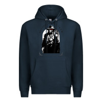 Navy hunt showdown louisiana outlaw Premium Hoodie - linhVisuals
