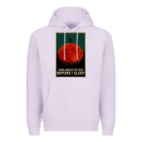 Lilac hiking and miles to go before i sleep Premium Hoodie - linhVisuals