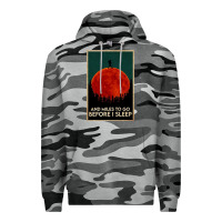 Slate Camo hiking and miles to go before i sleep Premium Hoodie - linhVisuals