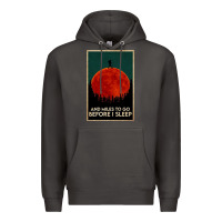 Smoke hiking and miles to go before i sleep Premium Hoodie - linhVisuals