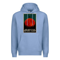 Colony Blue hiking and miles to go before i sleep Premium Hoodie - linhVisuals