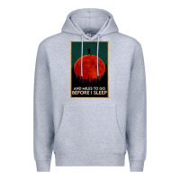 Heather Grey hiking and miles to go before i sleep Premium Hoodie - linhVisuals
