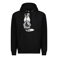 Black australian shepherd Premium Hoodie - linhVisuals