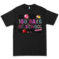 Black 100 days of school Premium Tee - LillyAllenDesigns
