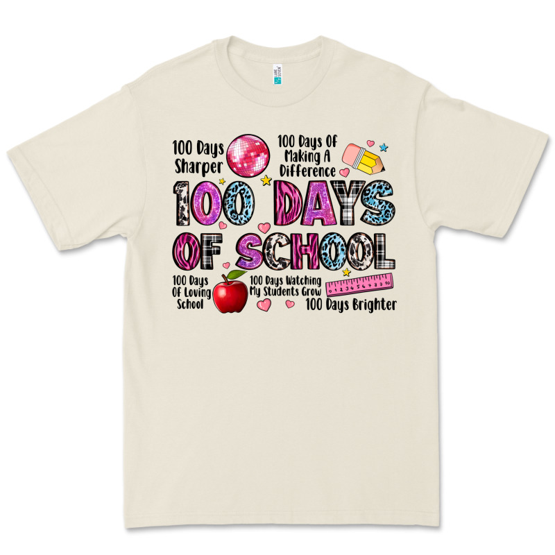 100 Days Of School Premium Tee by LillyAllenDesigns | Teevron