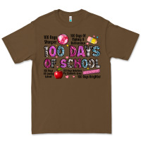 Cacao 100 days of school Premium Tee - LillyAllenDesigns